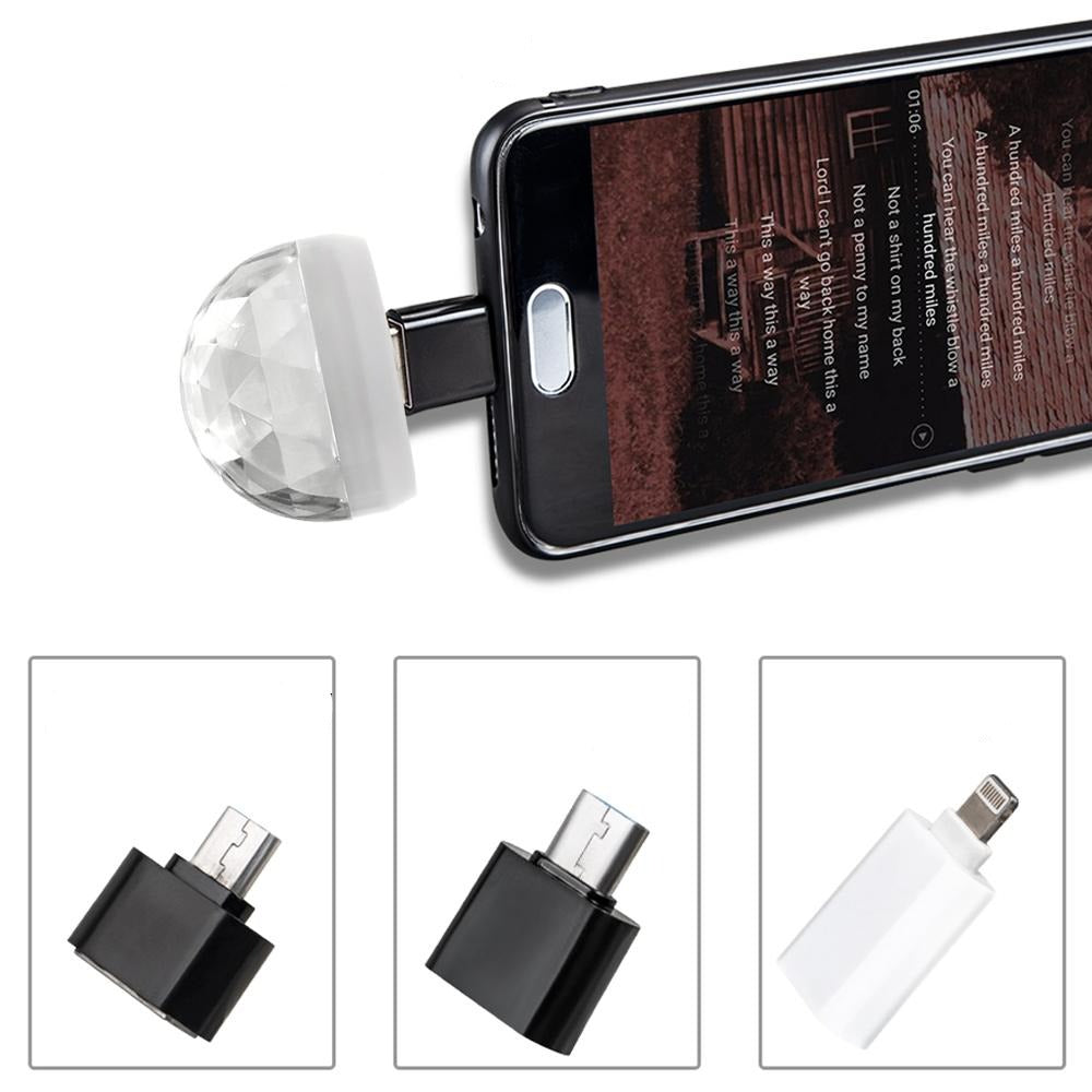 Lumină De Discotecă Cu Ciupercă (Usb)