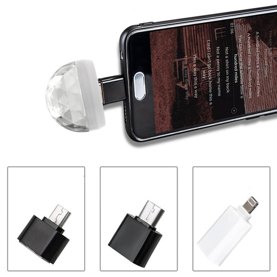 Lumină De Discotecă Cu Ciupercă (Usb)