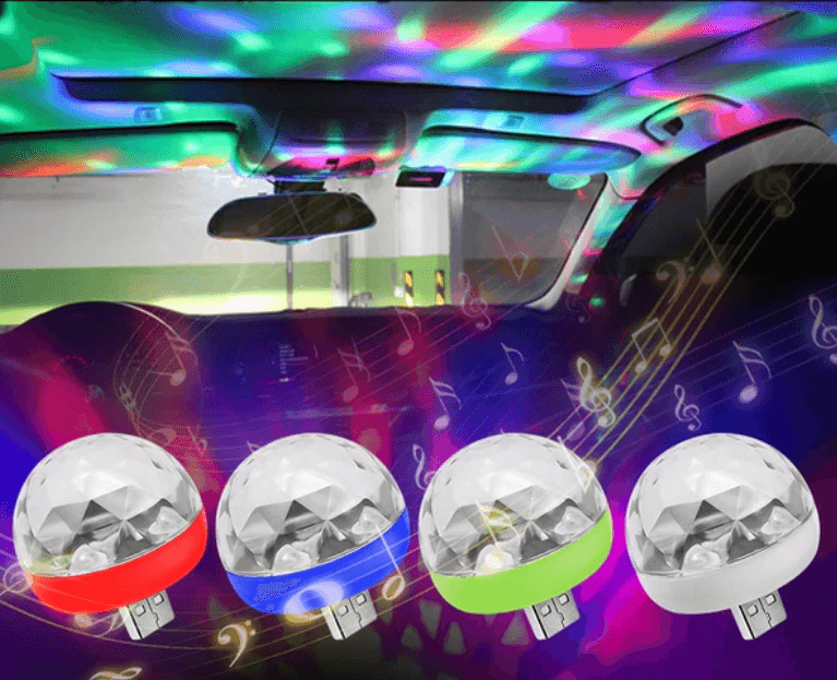 Lumină De Discotecă Cu Ciupercă (Usb)