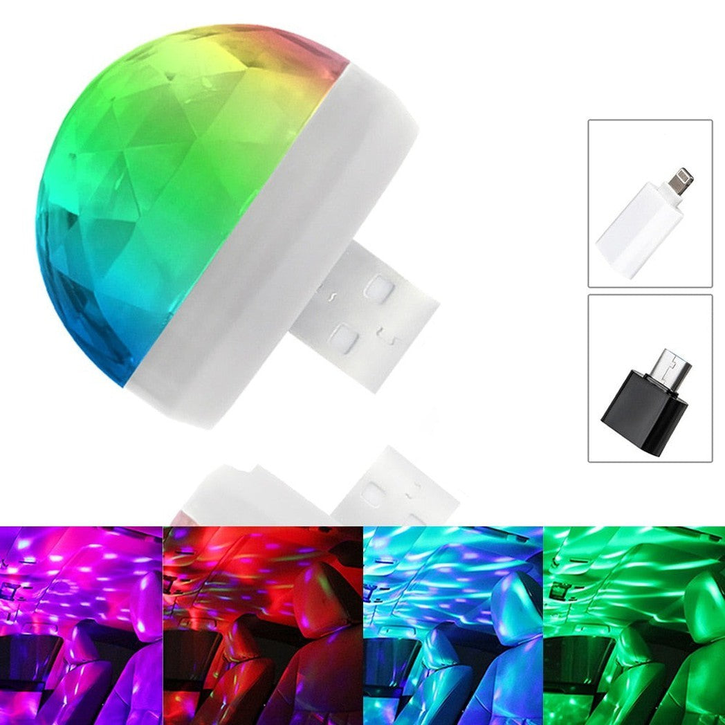 Lumină De Discotecă Cu Ciupercă (Usb)