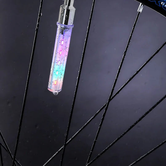 Lumină pentru Bicicletă cu Spițe și 5 LED-uri pentru Vizibilitate Nocturnă 2