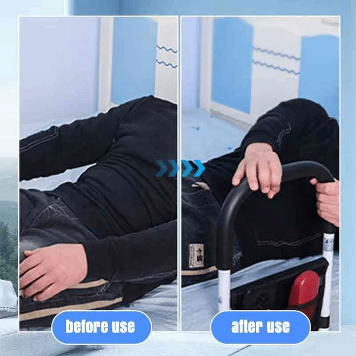Mâner de Sprijin pentru Pat Antiderapant cu Design Robust 5