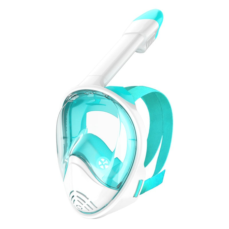 Masca de Snorkeling Full Face cu Tehnologie Anti-Aburire pentru Bărbați și Femei 4