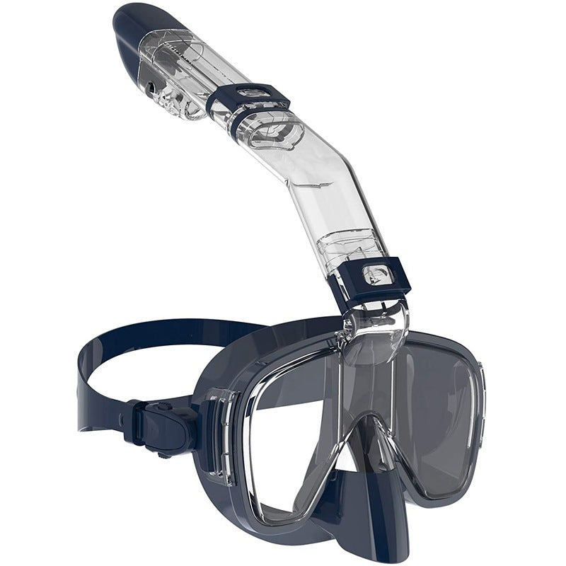 Masca de scufundări cu snorkel flexibil pentru femei 6