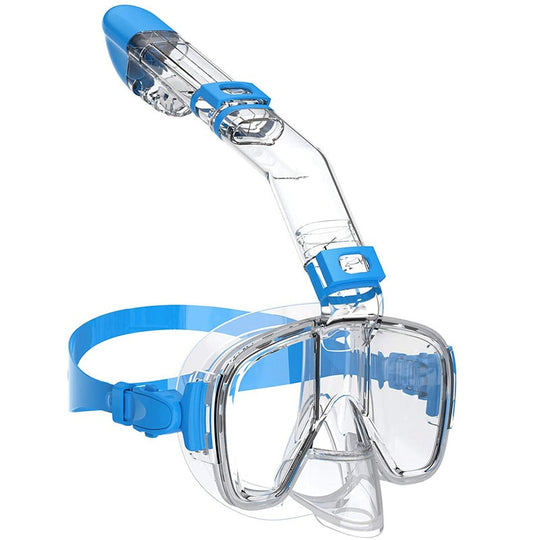 Masca de scufundări cu snorkel flexibil pentru femei 7