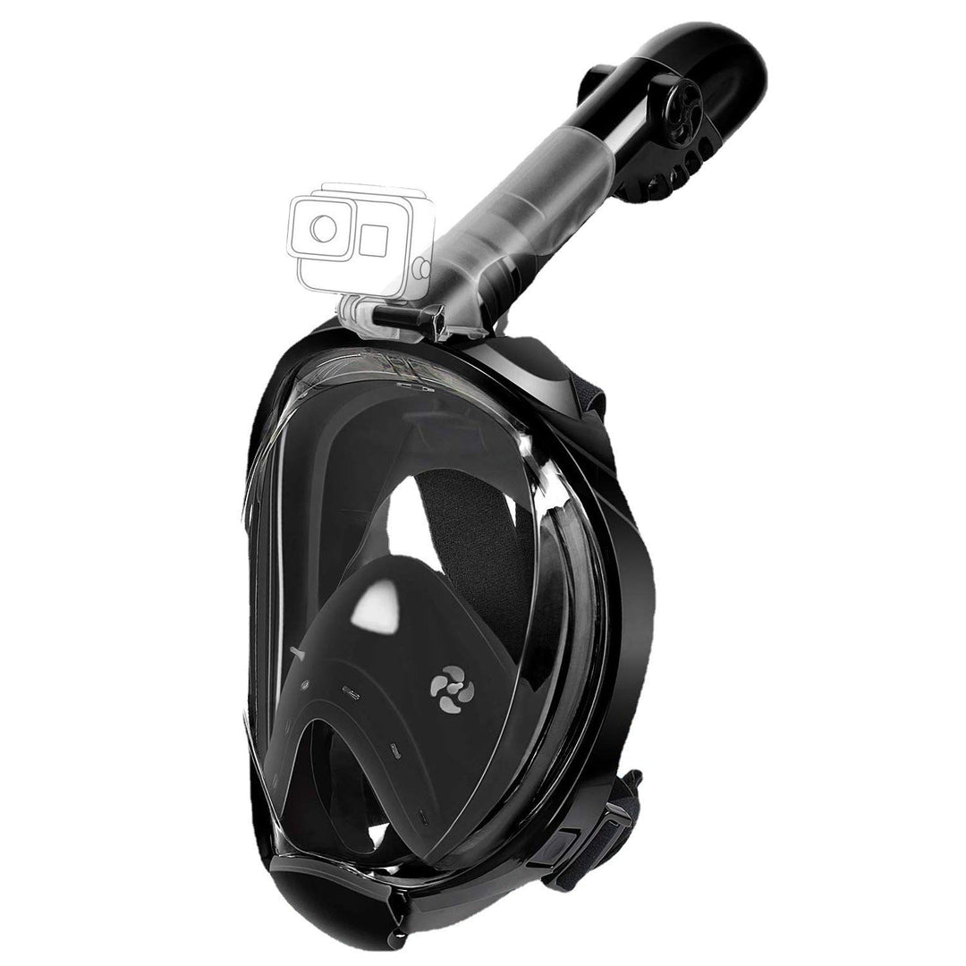 Masca de snorkel Full Face cu sistem de respirație inovator pentru bărbați și femei 1
