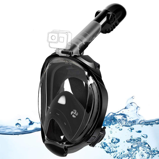 Masca de snorkel Full Face cu sistem de respirație inovator pentru bărbați și femei 3