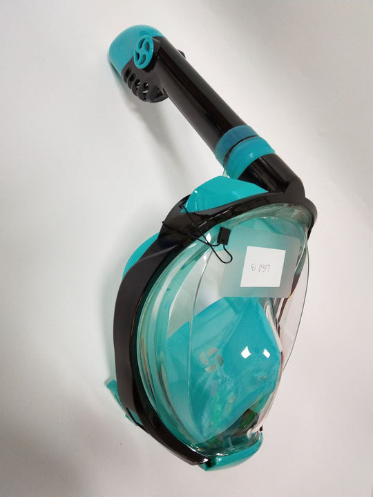 Masca de snorkel Full Face cu sistem de respirație inovator pentru bărbați și femei 8
