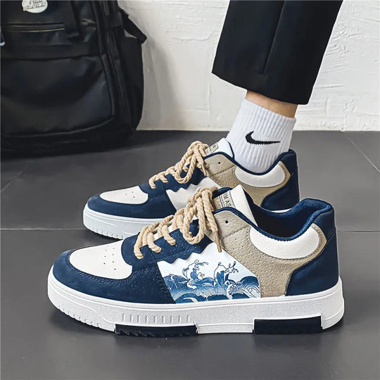 Heren Schoenen Elegante Stijl Ademend Synthetisch Materiaal 2