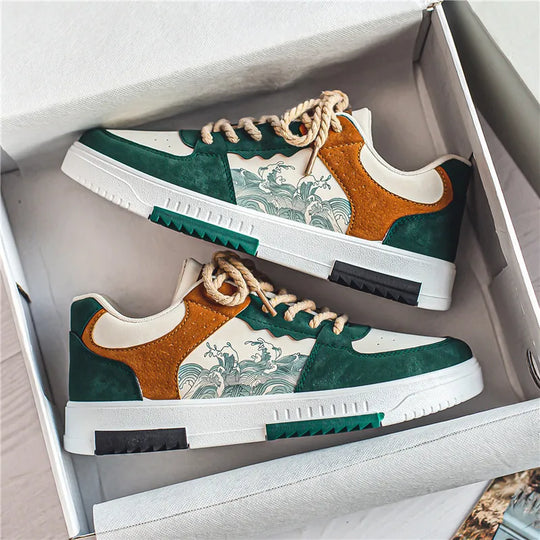 Heren Schoenen Elegante Stijl Ademend Synthetisch Materiaal 5