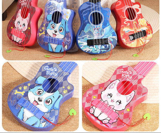 Mini Ukulele Acustic Portabil pentru Începători 1