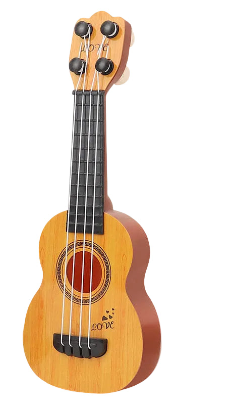Mini Ukulele Acustic pentru Copii Jucăuș și Educativ 0
