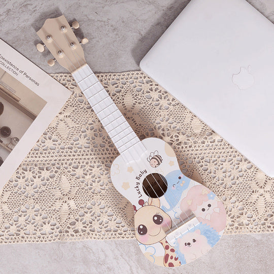 Mini Ukulele pentru Copii cu Design Animăluțe 0
