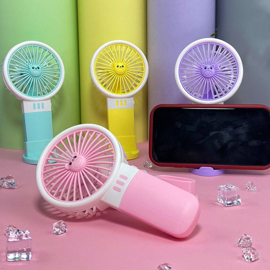 Mini Ventilator Portabil Cu Flux De Aer Reglabil Pentru Activități În Aer Liber 2