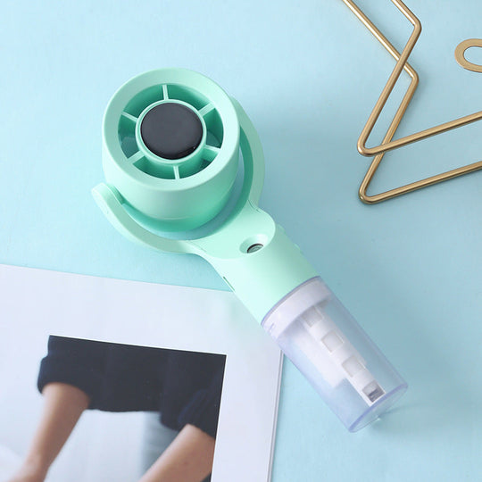 Mini Ventilator Portabil Cu Funcție De Pulverizare Pentru Zile Călduroase 7
