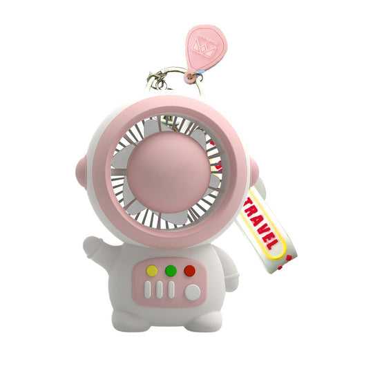 Mini Ventilator Portabil Unisex cu Design Robotic și Flux de Aer Ajustabil 4