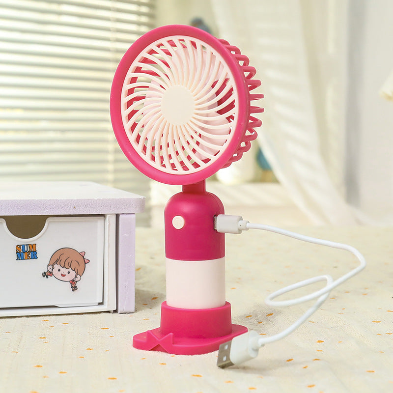 Mini Ventilator Portabil pentru Femei Compact cu 3 Viteze 4