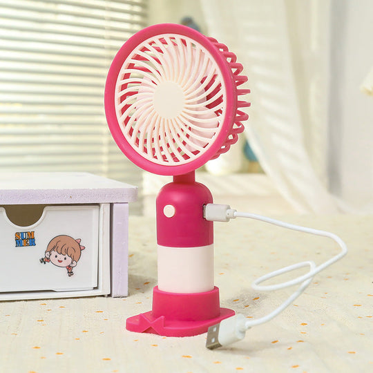 Mini Ventilator Portabil pentru Femei Compact cu 3 Viteze 4