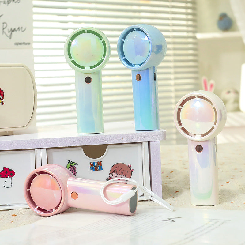 Mini Ventilator Portabil pentru Femei, Design Modern, Răcire Silențioasă 4
