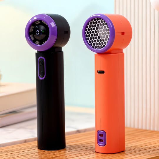 Mini Ventilator Portabil pentru Femei cu Ecran LCD 1
