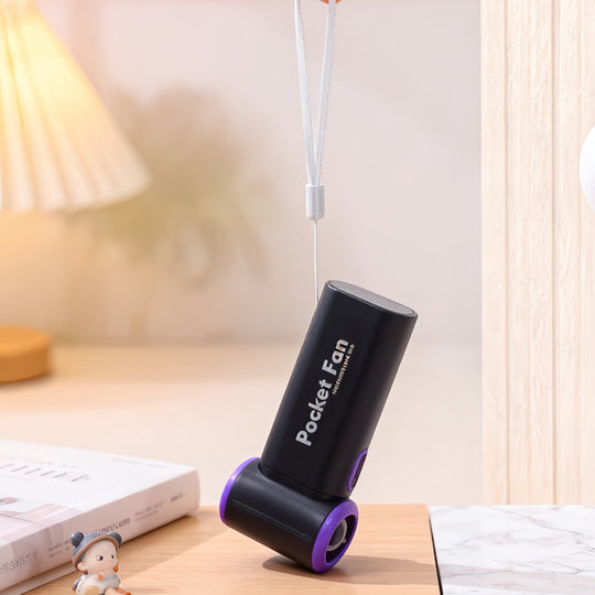 Mini Ventilator Portabil pentru Femei cu Ecran LCD 2