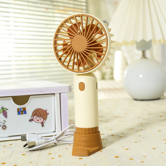 Mini Ventilator Portabil pentru Femei cu Mâner Ergonomic 0