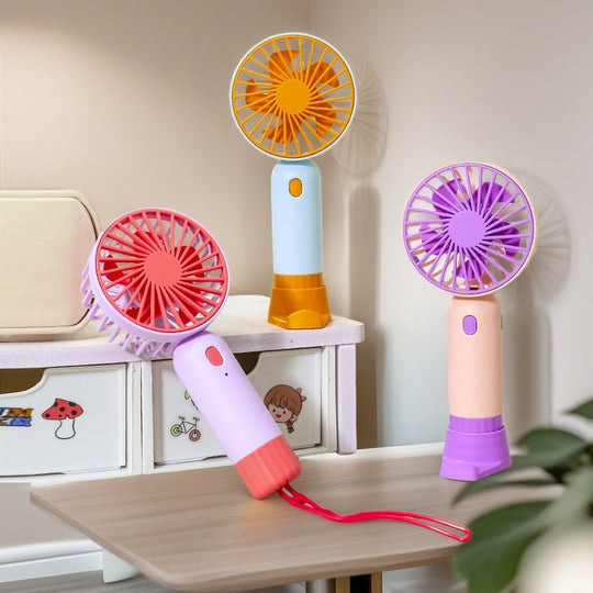 Mini Ventilator Portabil pentru Femei cu Mâner Ergonomic 1