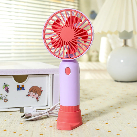 Mini Ventilator Portabil pentru Femei cu Mâner Ergonomic 10