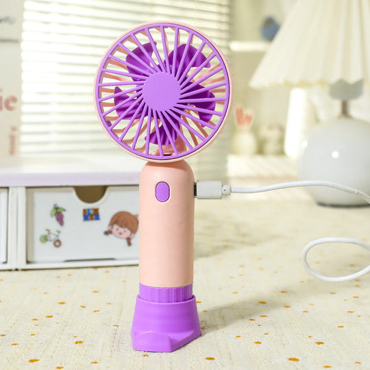 Mini Ventilator Portabil pentru Femei cu Mâner Ergonomic 4