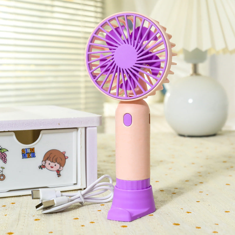 Mini Ventilator Portabil pentru Femei cu Mâner Ergonomic 6