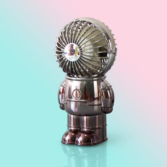 Mini Ventilator de Birou Retro Compact cu Design Vintage 0