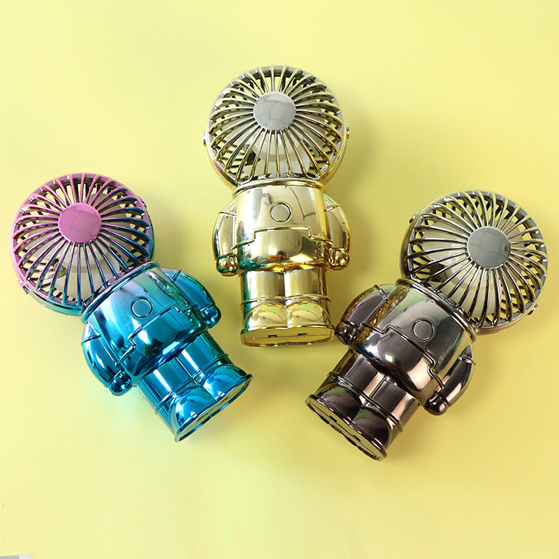 Mini Ventilator de Birou Retro Compact cu Design Vintage 1