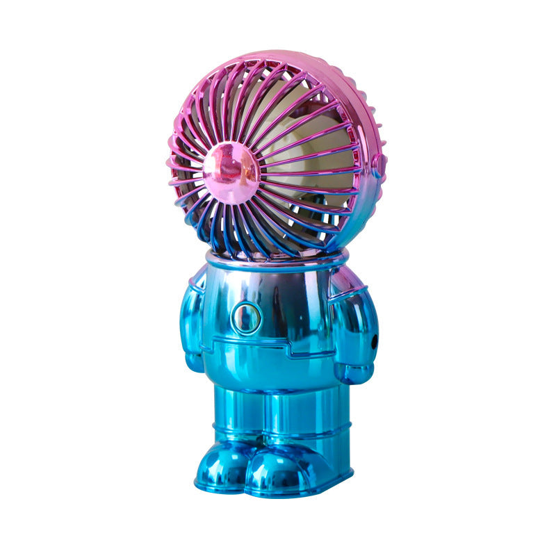 Mini Ventilator de Birou Retro Compact cu Design Vintage 2