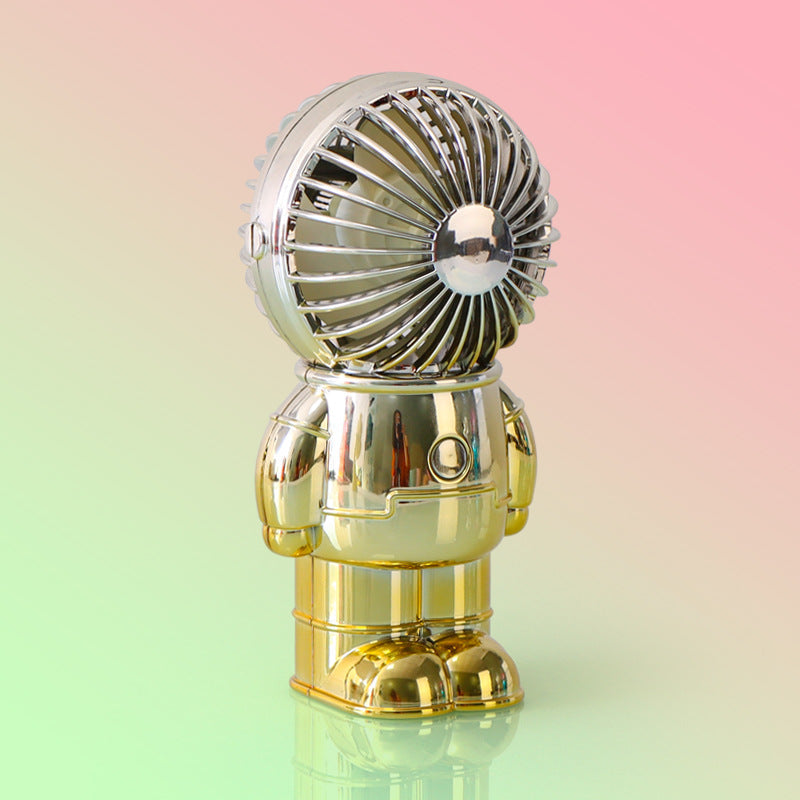 Mini Ventilator de Birou Retro Compact cu Design Vintage 4