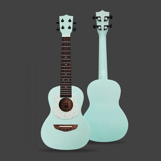 Mini chitară acustică pentru copii cu design compact 9