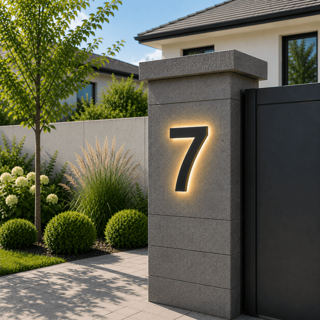 Numere LED Personalizabile pentru Identificarea Casei 7