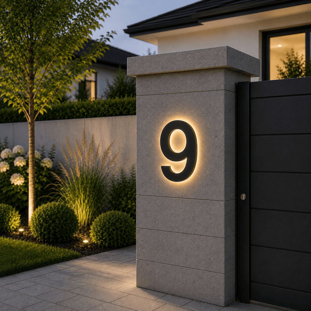 Numere LED Personalizabile pentru Identificarea Casei 9