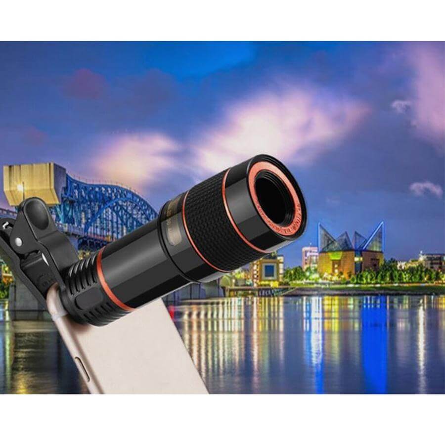 Obiectiv Telescopic Cu Zoom 12X Pentru Camera Smartphone