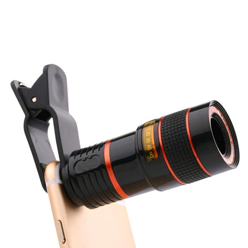 Obiectiv Telescopic Cu Zoom 12X Pentru Camera Smartphone