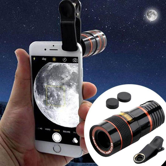 Obiectiv Telescopic Cu Zoom 12X Pentru Camera Smartphone