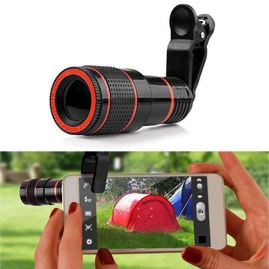 Obiectiv Telescopic Cu Zoom 12X Pentru Camera Smartphone