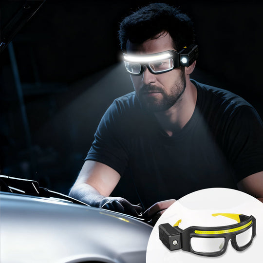 Ochelari cu Iluminare LED pentru Lucru Precis Ajustabili 2