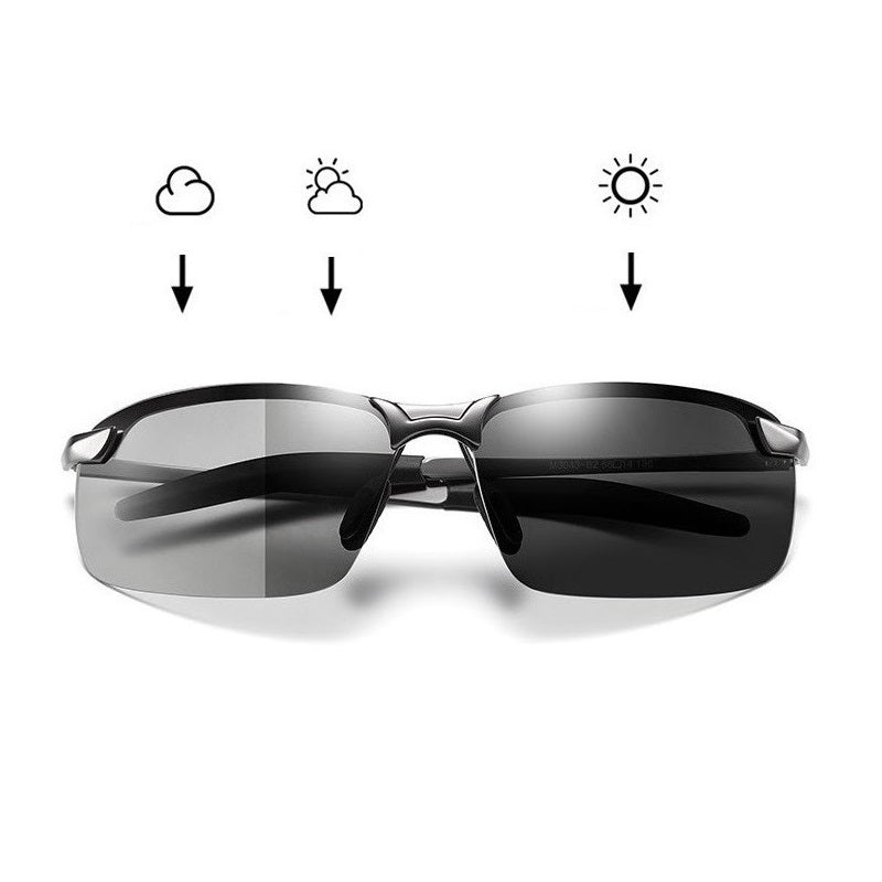 Ochelari de Soare Polarizați Fotocromatici pentru Bărbați și Femei 4