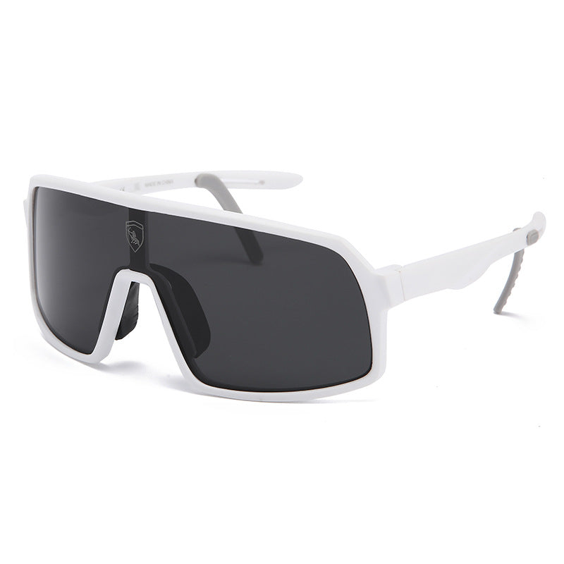 Ochelari de soare bărbați cu design scut modern 7