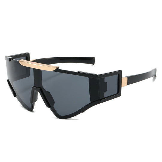 Ochelari de soare bărbați design futurist shield 6