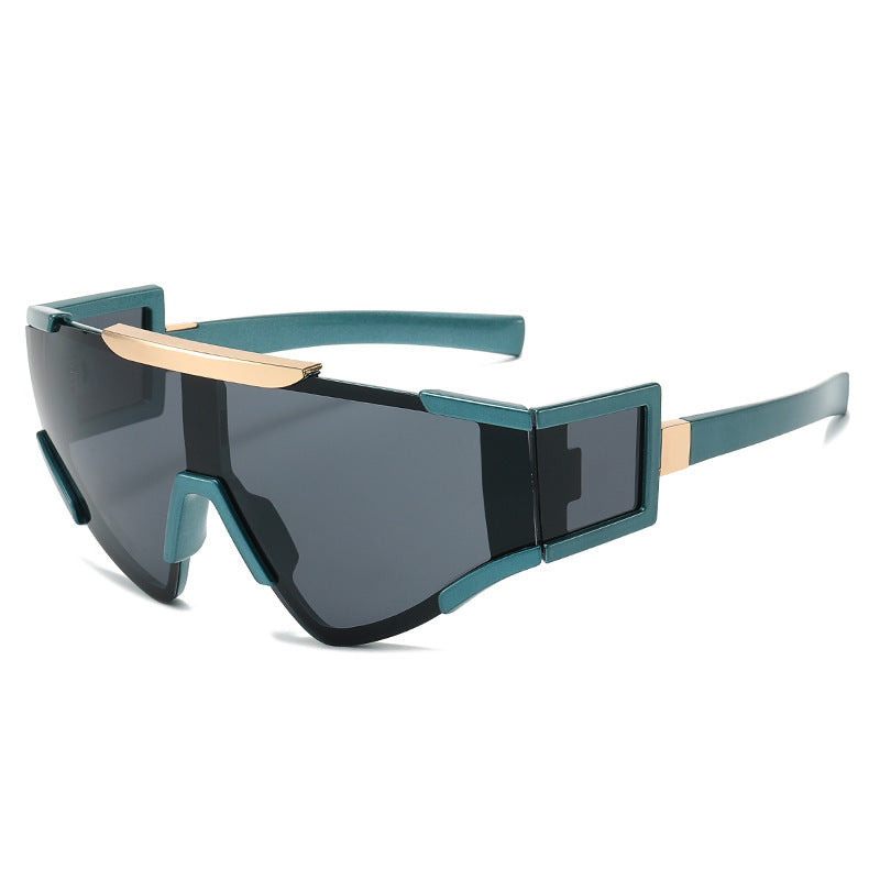 Ochelari de soare bărbați design futurist shield 8