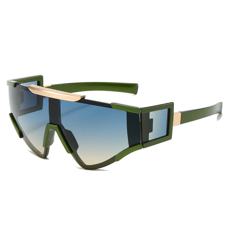 Ochelari de soare bărbați design futurist shield 9