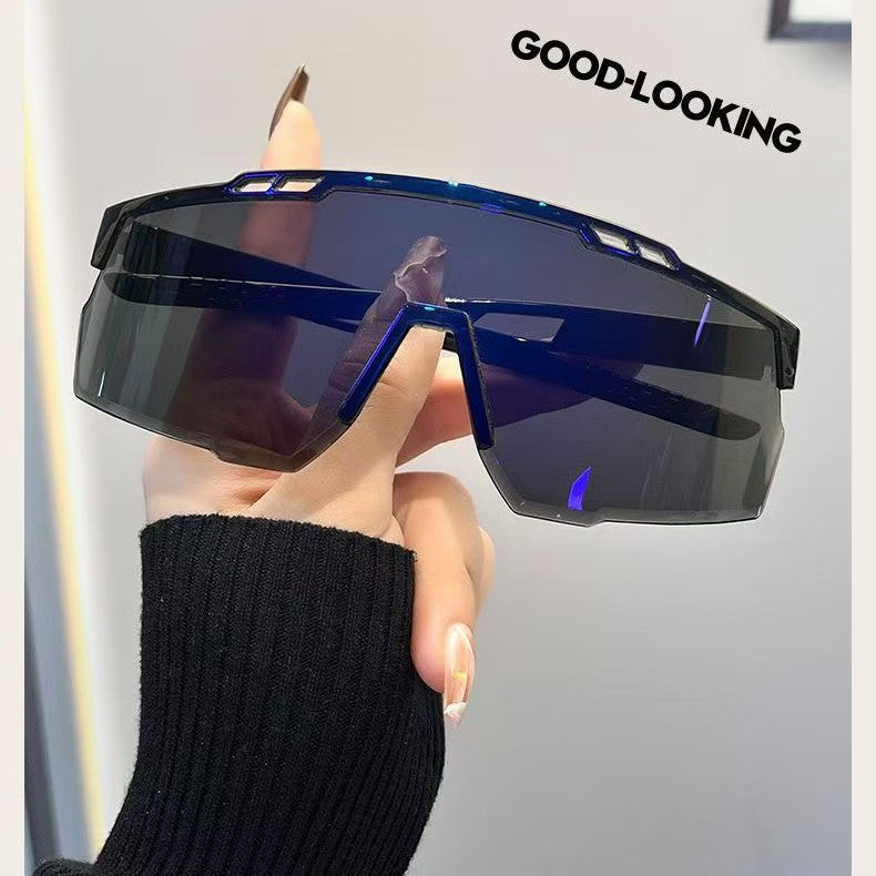 Ochelari de soare bărbați sportivi cu design aerodinamic 1