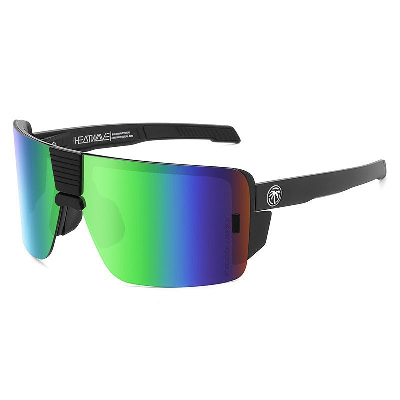 Ochelari de soare bărbați sportivi cu scut de protecție 6