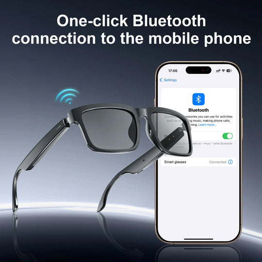 Ochelari de soare cu funcție Bluetooth pentru bărbați și femei 1